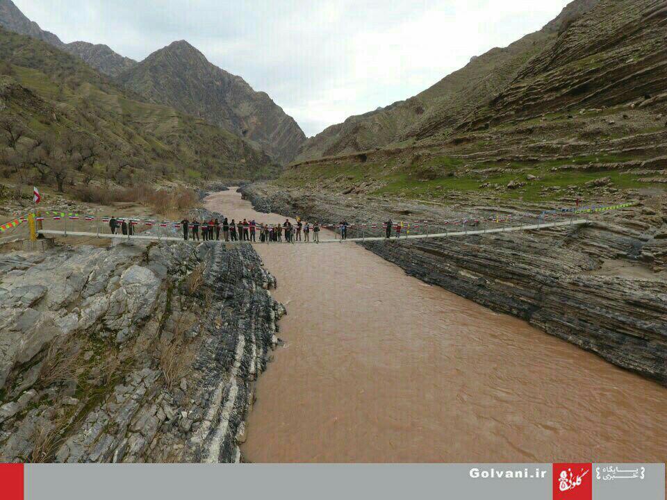 افتتاح «پل دانش» بر روی رودخانه بختیاری